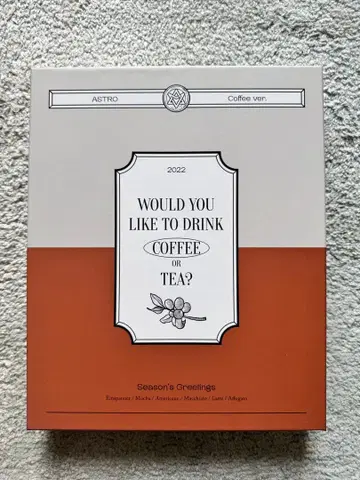새상품급 ASTRO 시즌 그리팅 2022 coffee ver