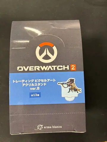 [ 미개봉 새상품 ] 오버워치2 픽셀 아트 아크릴 스탠드 전 13종 세트