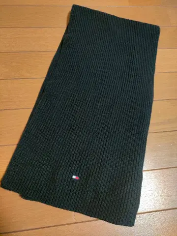 [ 미사용 ] TOMMY HILFIGER 머플러 블랙