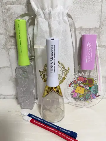 난죠 요시노 고킨죠루노 응원봉 3개 세트 모음