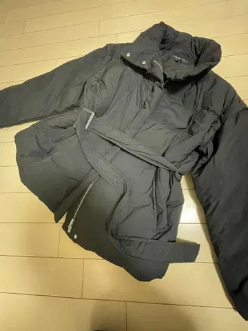 INDIVI 블랙 다운 자켓 2way