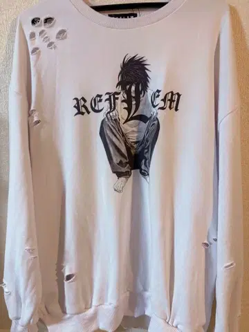 REFLEM DEATH NOTE 콜라보 트레이닝복