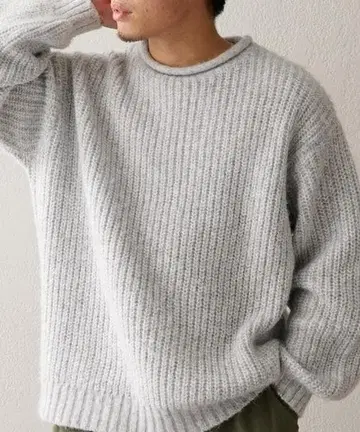 새상품 미사용 차오패닉 티피 니트 롤넥 풀오버 L