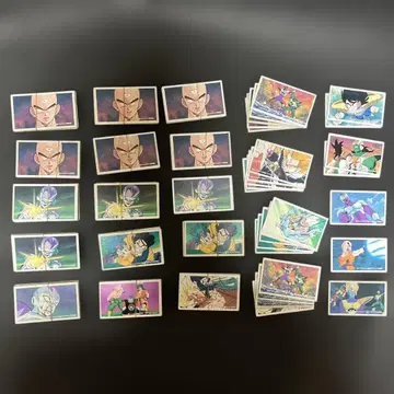 드래곤볼 캐릭터 각면 약 100장