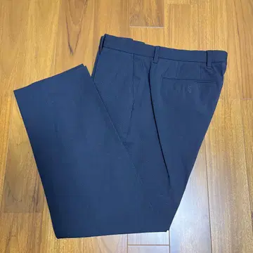 새상품급 비쓰리 네이비 슬랙스 스트레치 팬츠 비즈니스 캐주얼 L