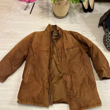 Wind Armor 가죽 자켓 L 사이즈 브라운