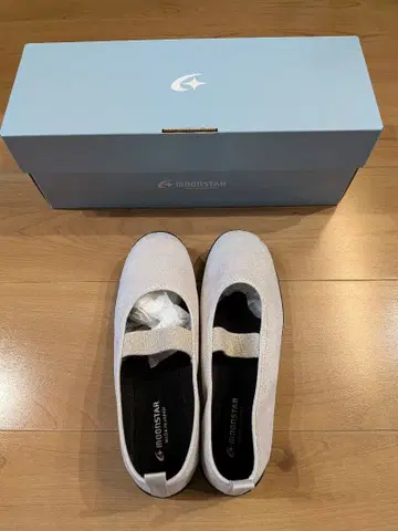 문스타 발레 슈즈 moon star 24cm 그레이 새상품