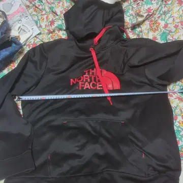 THE NORTH FACE 블랙 후드티