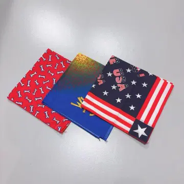 NOS 미사용 새상품 80s 빈티지 반다나 USA제