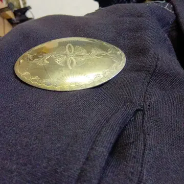 (168) 인그레이브 버클 약 10cm x 7cm