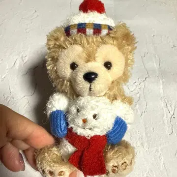 더피 2019 윈터 홀리데이 봉제 인형 스트랩(택 없음)