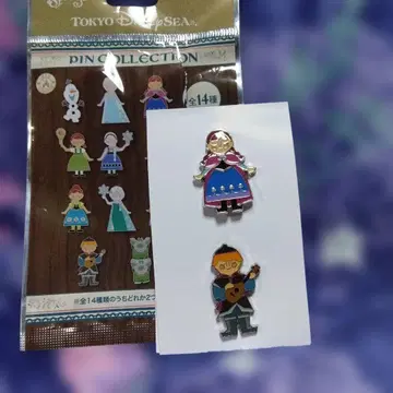 디즈니 겨울왕국 핀 배지 세트