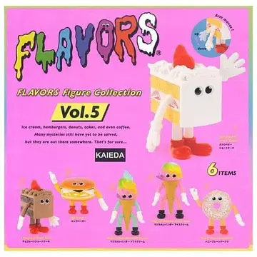 FLAVORS 플레이버즈 피규어 컬렉션 Vol.5 [ 3개 세트 ]