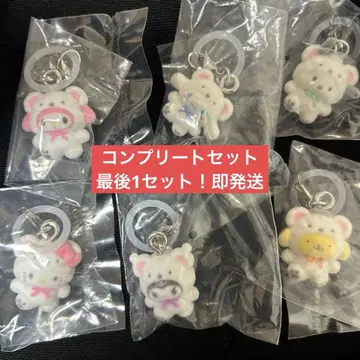 산리오 캐릭터즈 폭신폭신 스노우 마커 액세서리 컴플리트