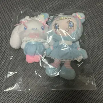 산리오 메조 피아노 시나몬 블루베리에짱 마스코트 키링