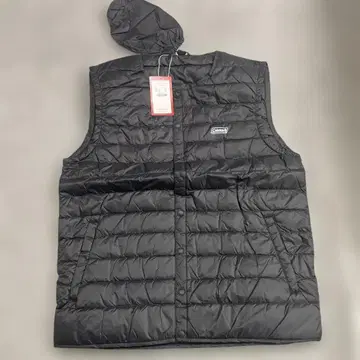 새상품 콜맨 다운 베스트 L L 블랙