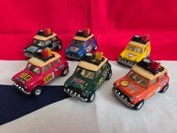 미니 쿠퍼 랠리 풀백카 6대 세트 로버 미니