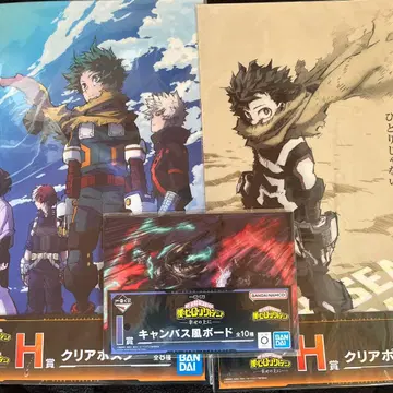 나의 히어로 아카데미아 클리어 포스터 캔버스풍 보드