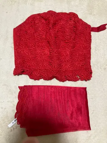 밀레느 토모다 뷔스티에 숄 포함