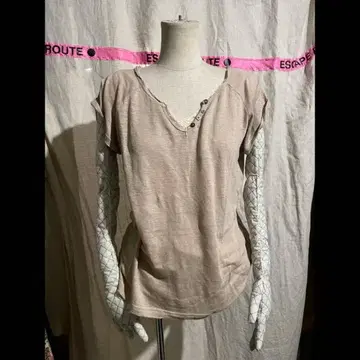 칼 마크 존 T셔츠 구제 의류