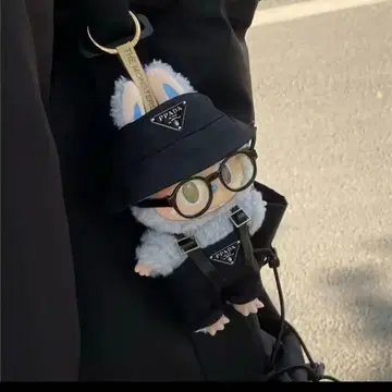 러브부 의류 코스튬 POP MART 블랙 2종 세트