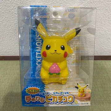 손바닥 피카츄 피규어 당시물 새상품 구 TOMY