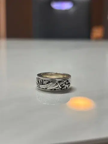 저스틴 데이비스 실버 반지