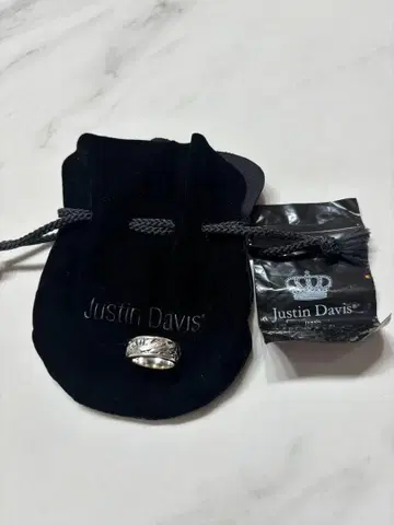 저스틴 데이비스 실버 반지