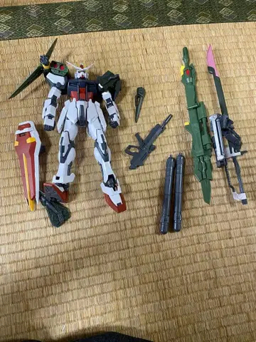 mg 1/100 에일 스트라이크 건담 완성품 개조 건담 프라모델 seed