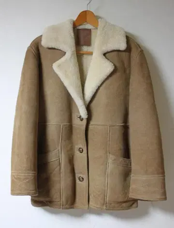 LEVY 호주산 무스탕 코트 36 G.L.BROWN사제