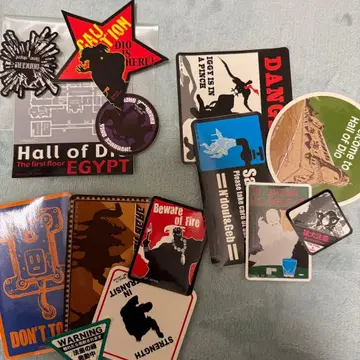 제일복권 죠죠의 기묘한 모험 제3부 트랜짓 스티커 세트