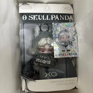 SKULLPANDA XG 콜라보 일본 한정판 스컬 팬더 POPMART