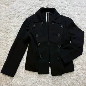 Catherine Harnel (캐서린 하넬) 일본제 울 혼방 피코트