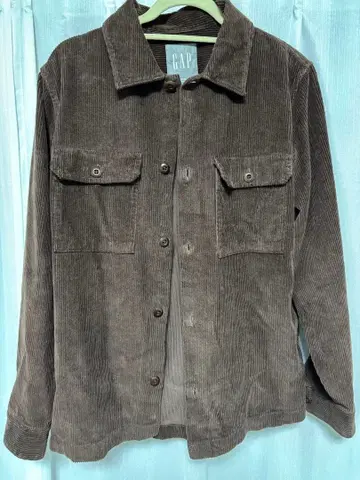 GAP 코듀로이 브라운 셔츠 팬츠 셋업
