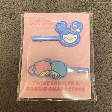 TWICE POPUP STORE 산리오 멀티 클립 쯔위 쯔부리