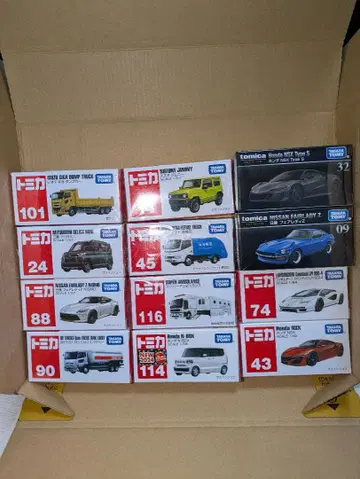 토미카 미니카 12대 세트