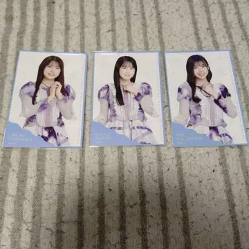 엽서 쿠보 졸업 콘서트 노기자카46 3장 세트