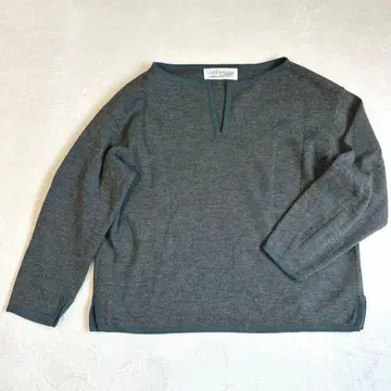 새상품급 샘플 스무스 니트 카오스 파이핑 니트 스웨터 슬릿