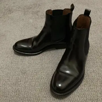 새상품급 SARTORE 사토레 사이드 고어 숏부츠 첼시 부츠