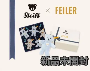 [ 미사용 새상품 ] Steiff x FEILER 페이 슈타이프