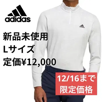 [ 미사용 새상품 ] 아디다스 골프 플리스 맨투맨 트레이닝복 L 사이즈