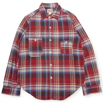 BOOTLEGGERS 부트 레거스 산포케 밴드 포함 체크 플란넬 셔츠