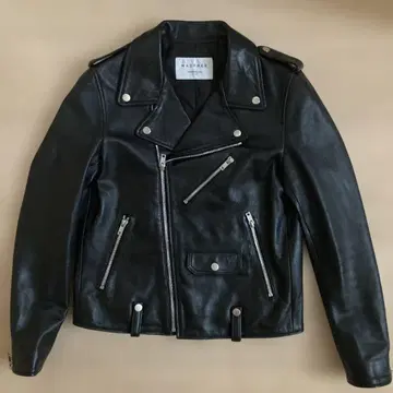 새상품급 macphee 램 가죽 라이더 자켓