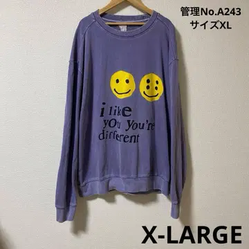 남성용 USA 구제 의류 양면 프린트 스마일리 페이스 프린트 맨투맨