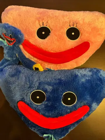 허기 워기 키시미시 쿠션 봉제 인형 3종 세트