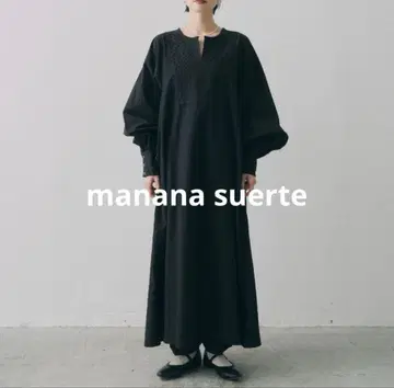 manana suerute 자수 원피스