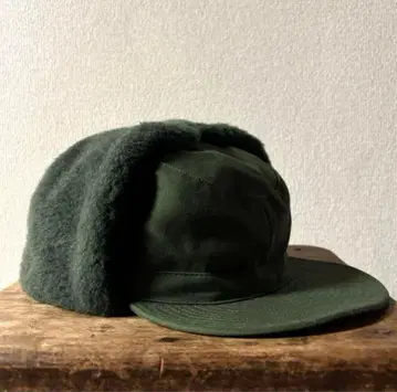 스웨덴군 귀도리 올리브 그린 플라이트 캡 퀼팅 안감