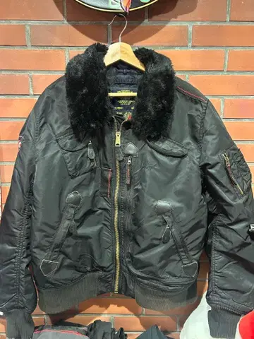 레어 블랙 B-15 인젝터 플라이트 자켓 2XL 50주년 한정판