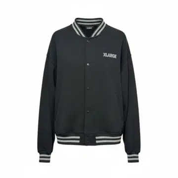 XLARGE 블랙 점퍼 스타디움 점퍼 바시티 자켓