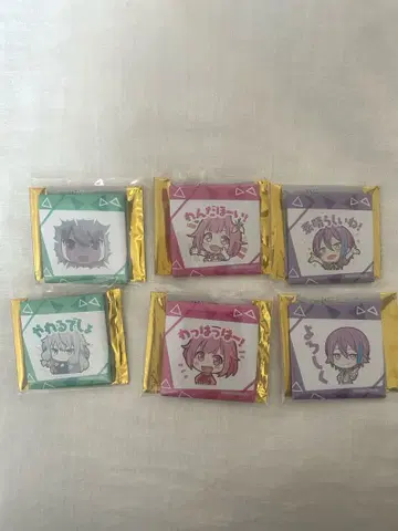 프로세카 스퀘어 캔뱃지 원더랜즈 x 쇼타임 세트